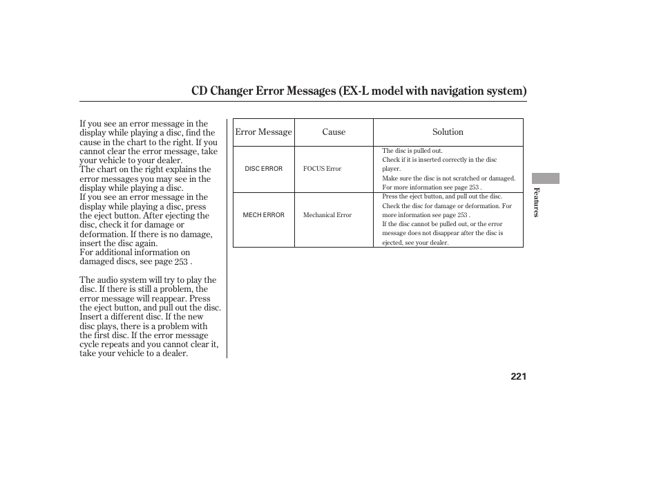 HONDA 2010 CR-V User Manual | Page 227 / 446