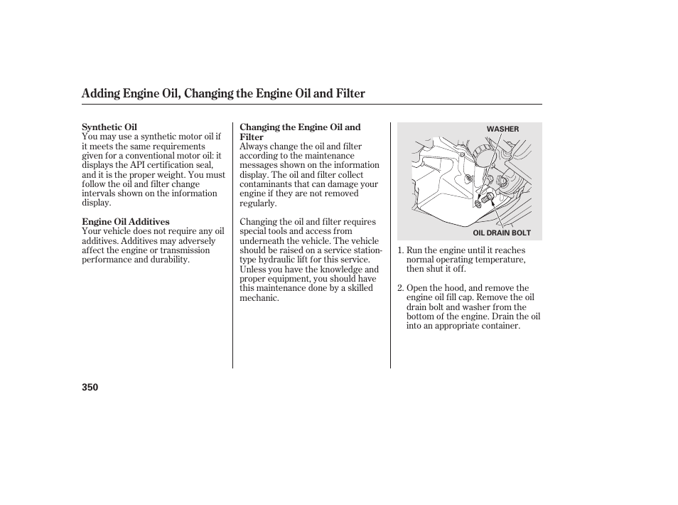 HONDA 2010 CR-V User Manual | Page 356 / 446