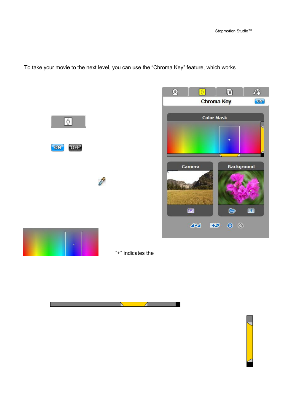 Chroma key | Honestech Stopmotion Studio 4.0 User Manual | Page 21 / 46