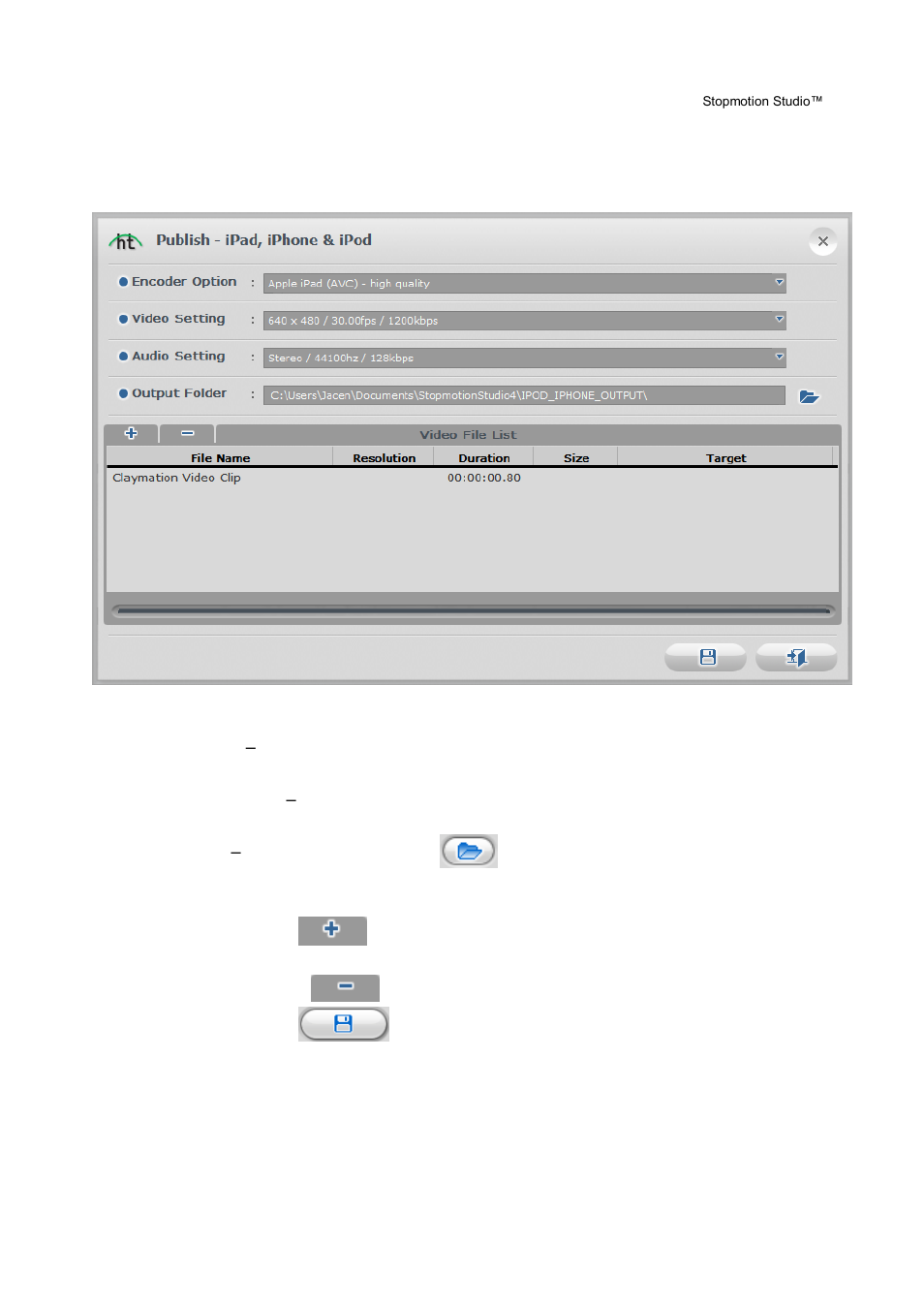 Ipad / iphone / ipod settings | Honestech Stopmotion Studio 4.0 User Manual | Page 41 / 46