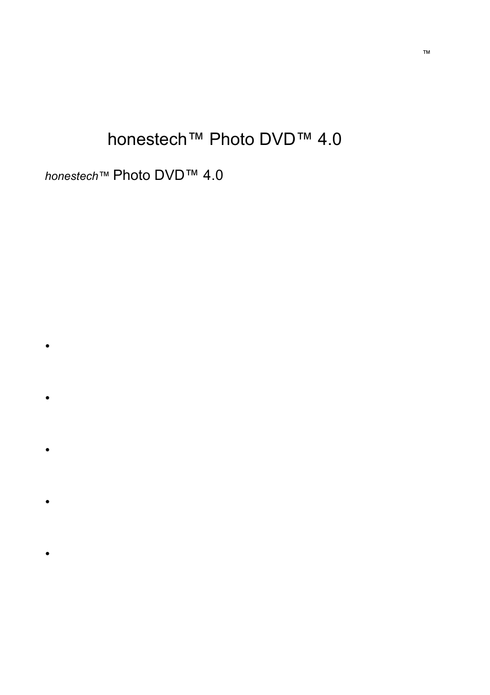 Introduction, What is honestech™ photo dvd™ 4.0, Main features | Honestech Photo DVD 4.0 User Manual | Page 7 / 92