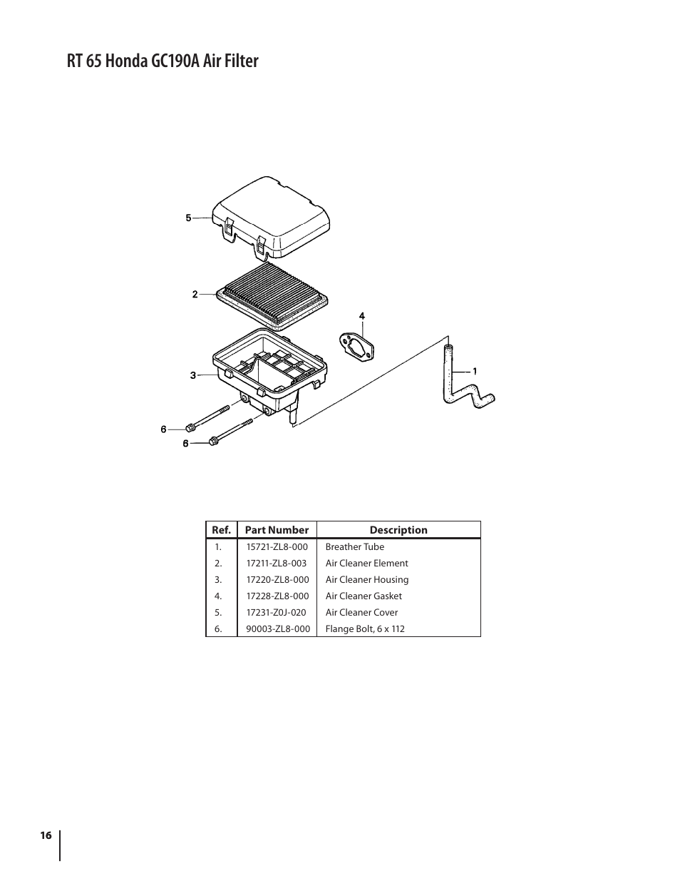 Air cleaner | Cub Cadet FT 24 User Manual | Page 16 / 40