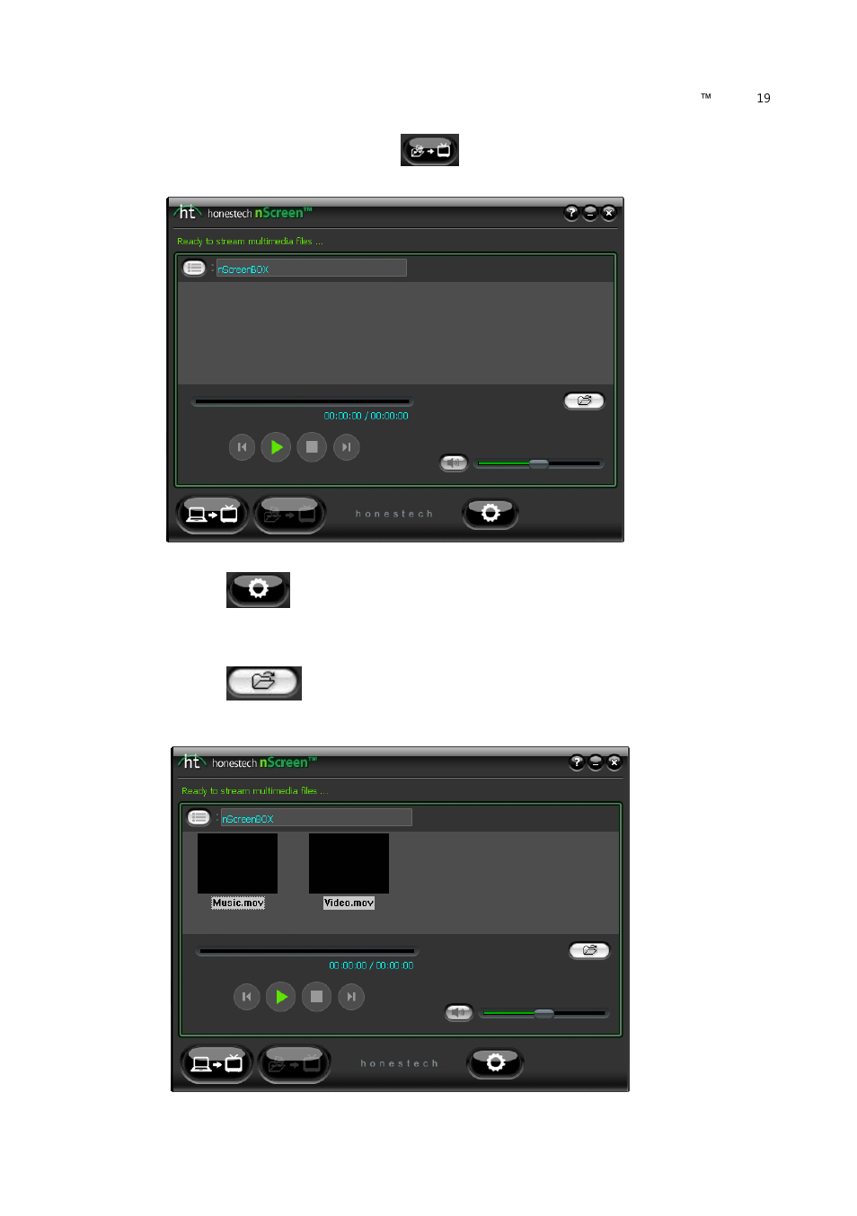 Honestech nScreen Deluxe User Manual | Page 19 / 43
