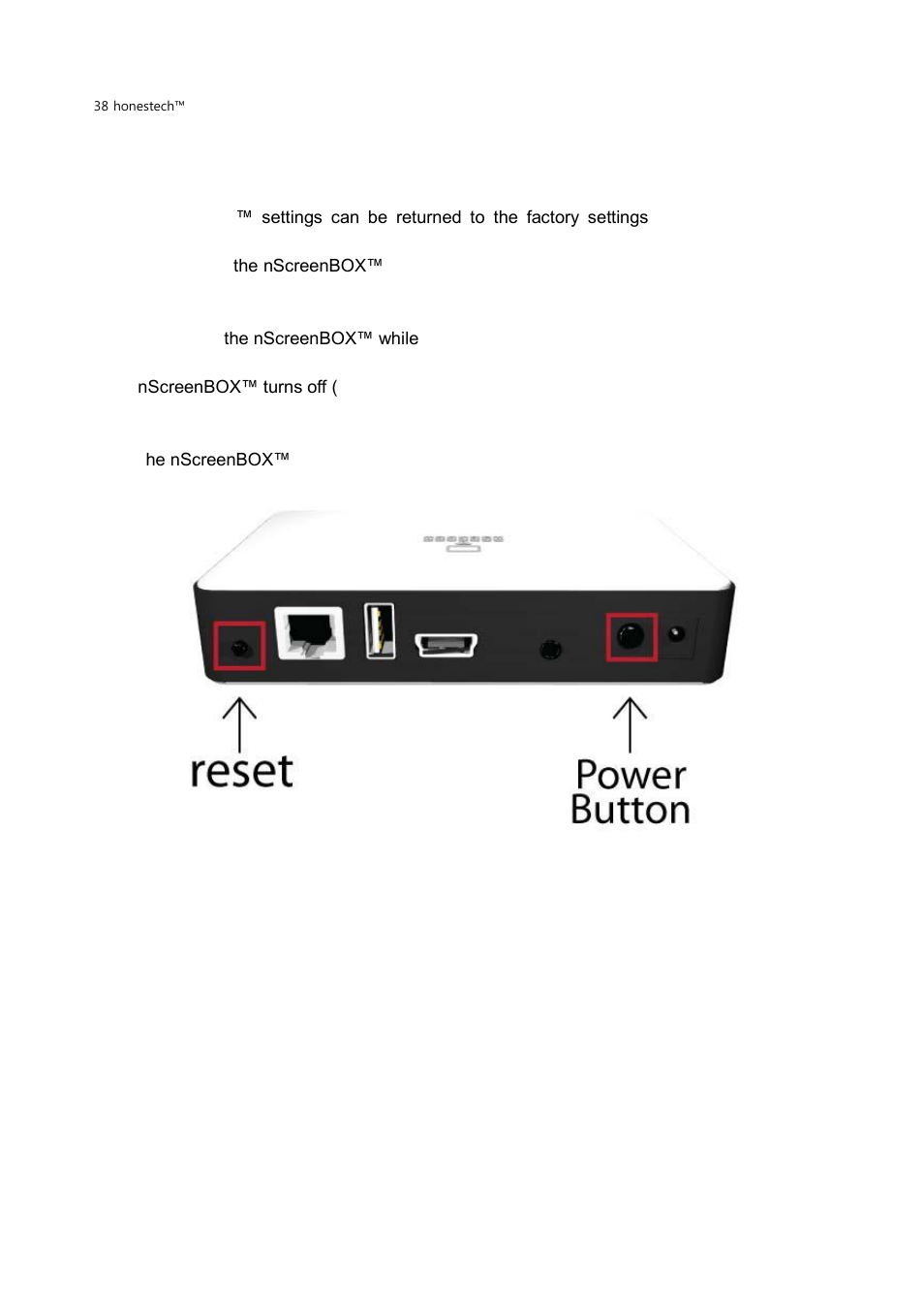 Firmware update | Honestech nScreen Deluxe User Manual | Page 38 / 43