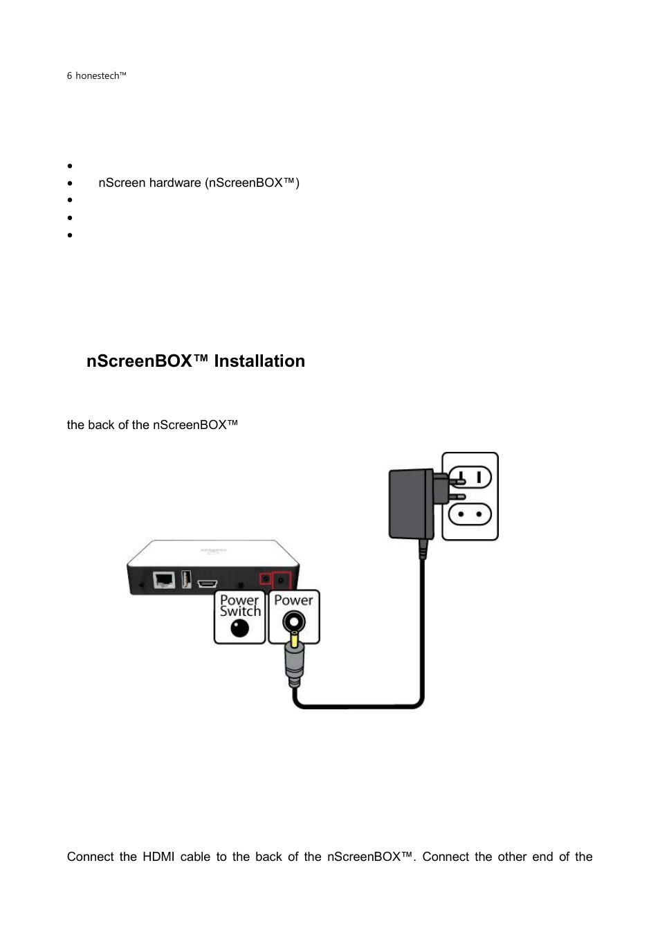 Honestech nScreen Deluxe User Manual | Page 6 / 43