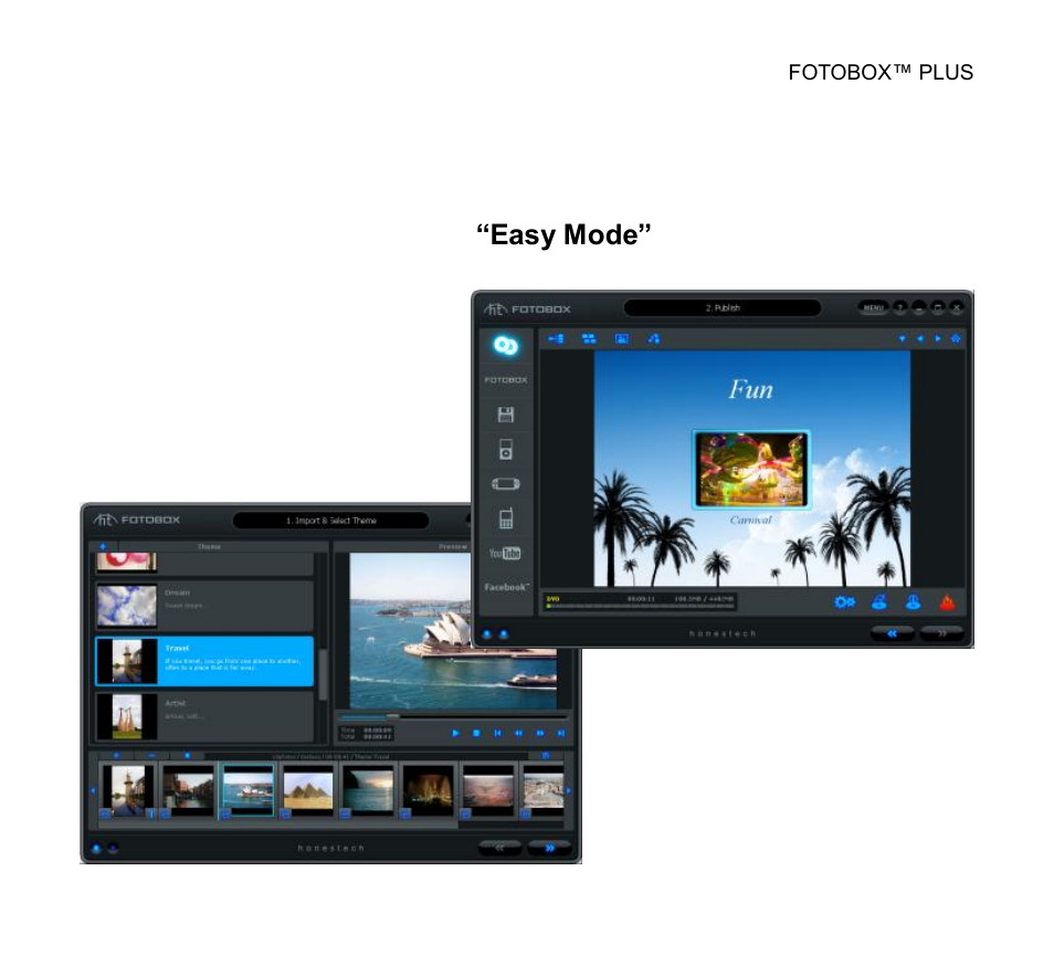 Easy mode, Easy mode…………………………………………………………19 | Honestech FOTOBOX Plus User Manual | Page 19 / 138