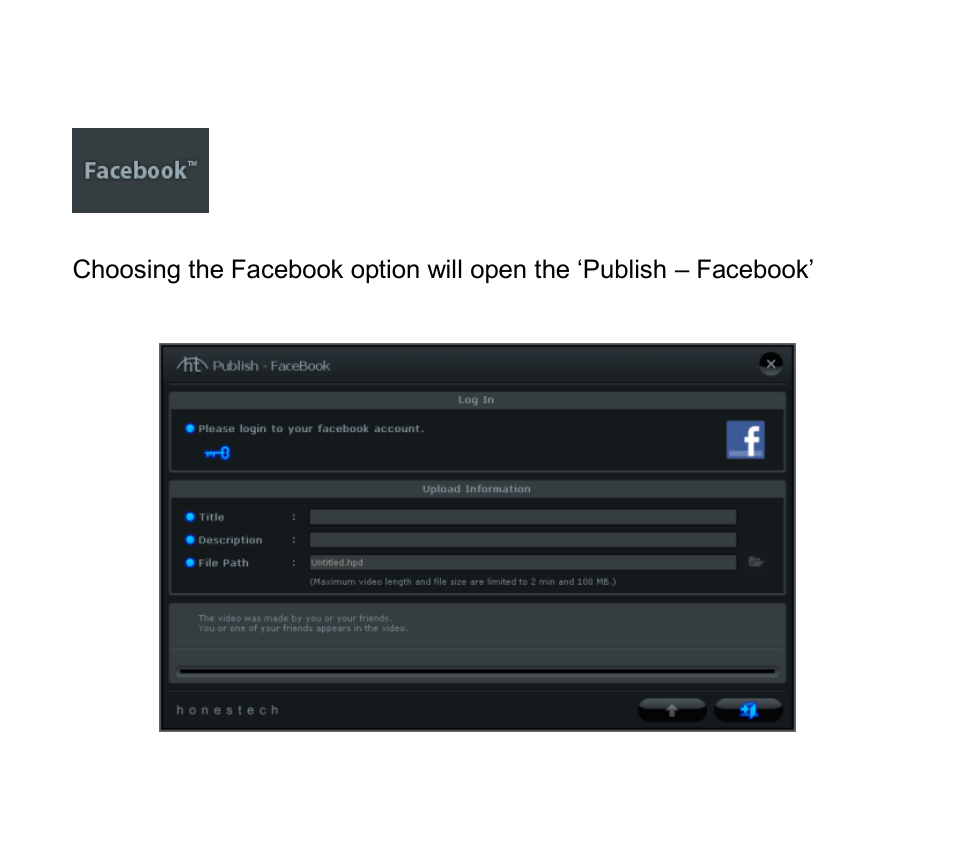 Facebook | Honestech FOTOBOX Plus User Manual | Page 50 / 138