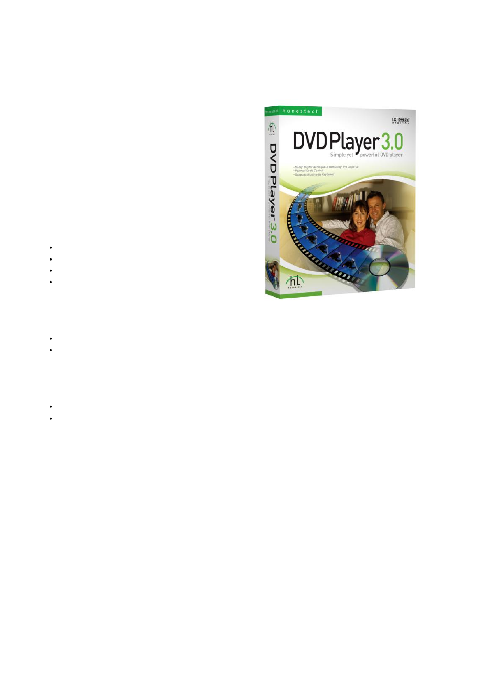 Dvd player 3.0, Honestech | Honestech DVD Player 3.0 User Manual | Page 44 / 48
