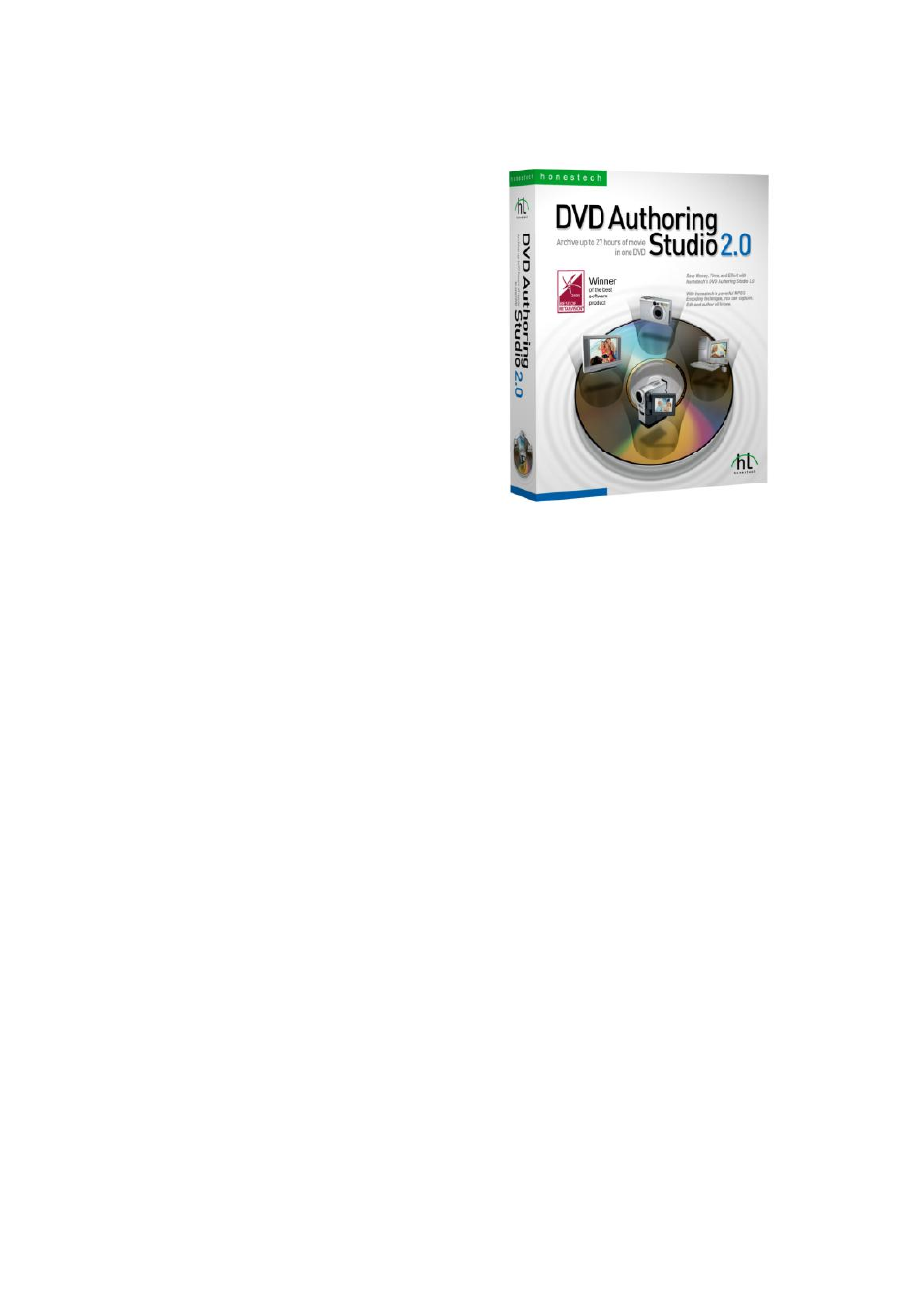Dvd authoring studio 2.0, Honestech | Honestech Audio Recorder 2.0 Deluxe User Manual | Page 43 / 49