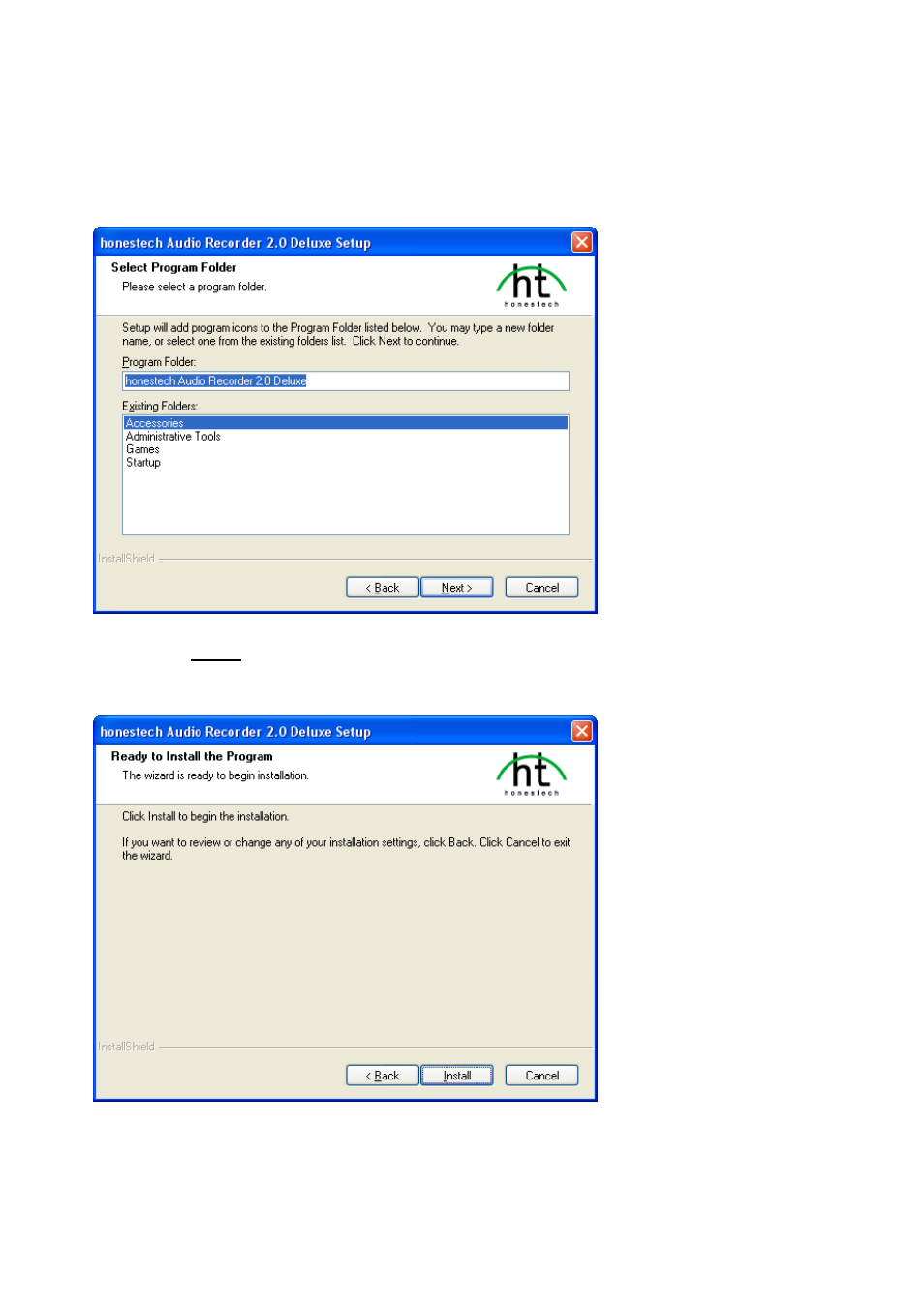 Honestech Audio Recorder 2.0 Deluxe User Manual | Page 9 / 49