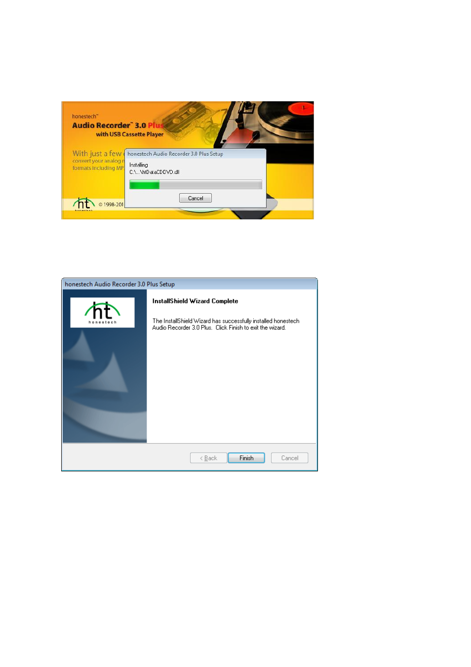 Honestech Audio Recorder 3.0 Plus User Manual | Page 10 / 43