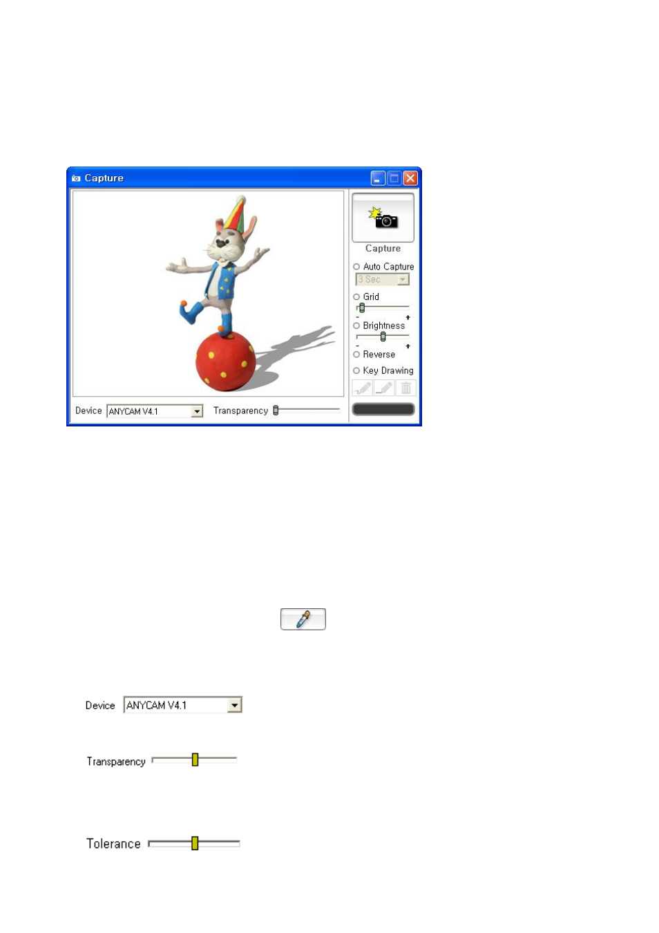 Capture | Honestech Claymation Studio User Manual | Page 17 / 64