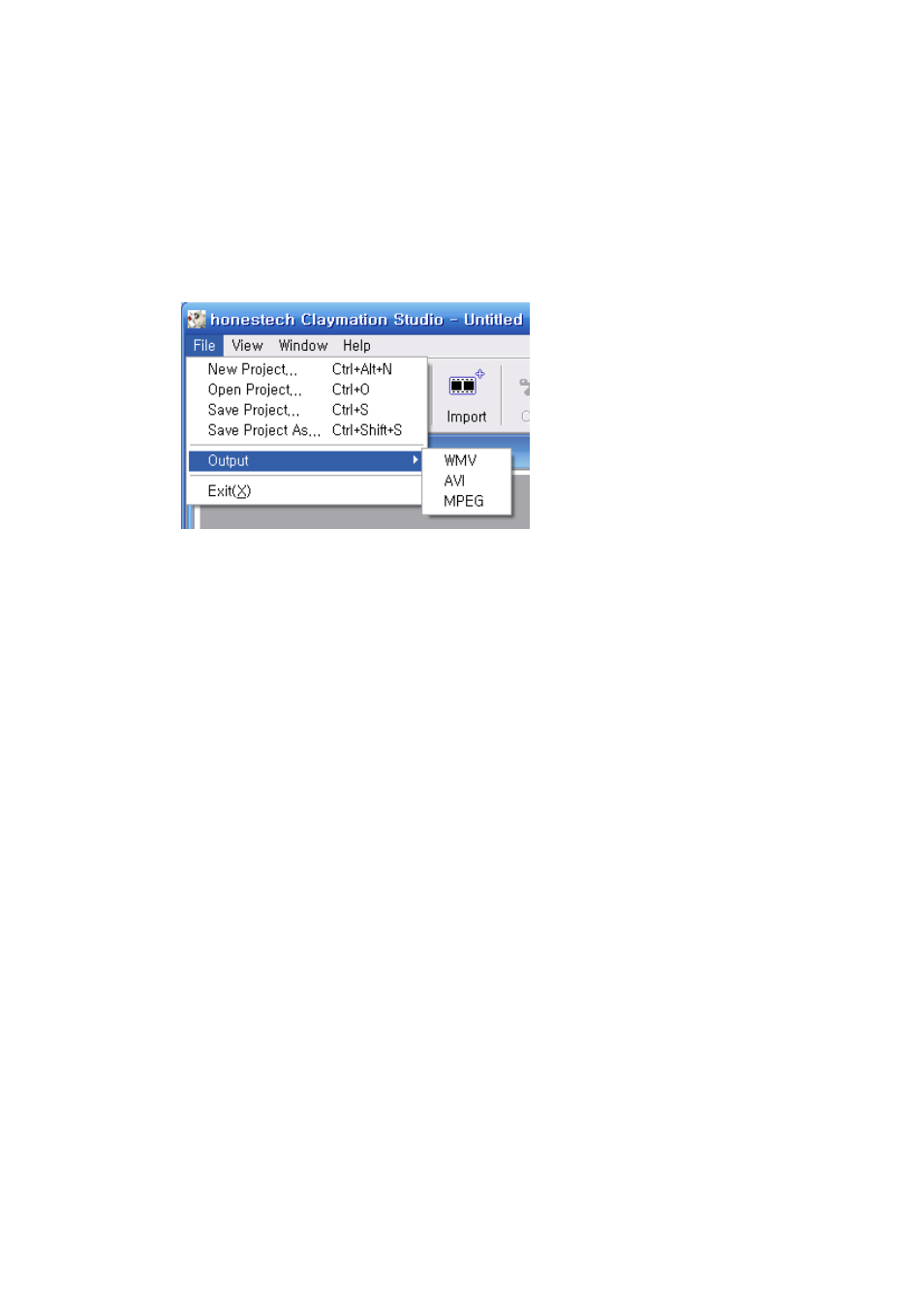 Create output | Honestech Claymation Studio User Manual | Page 42 / 64