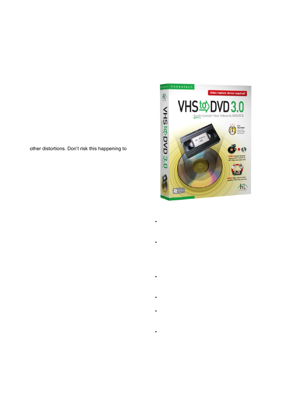 Vhs to dvd 3.0, Honestech | Honestech Claymation Studio User Manual | Page 49 / 64
