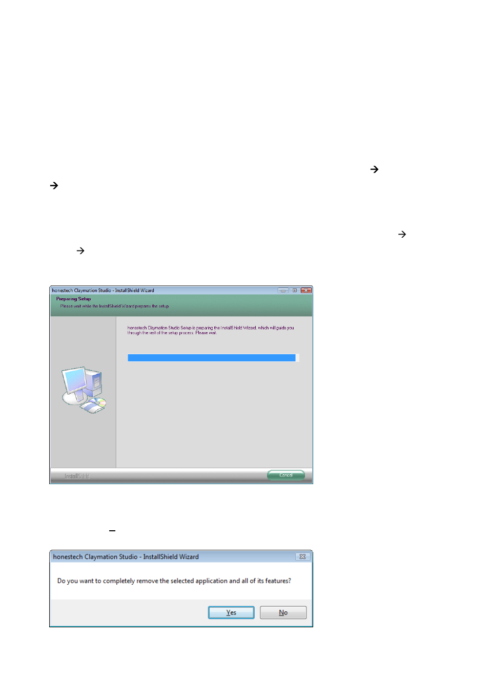 Uninstalling honestech claymation studio 2.0 | Honestech Claymation Studio 2.0 User Manual | Page 12 / 56