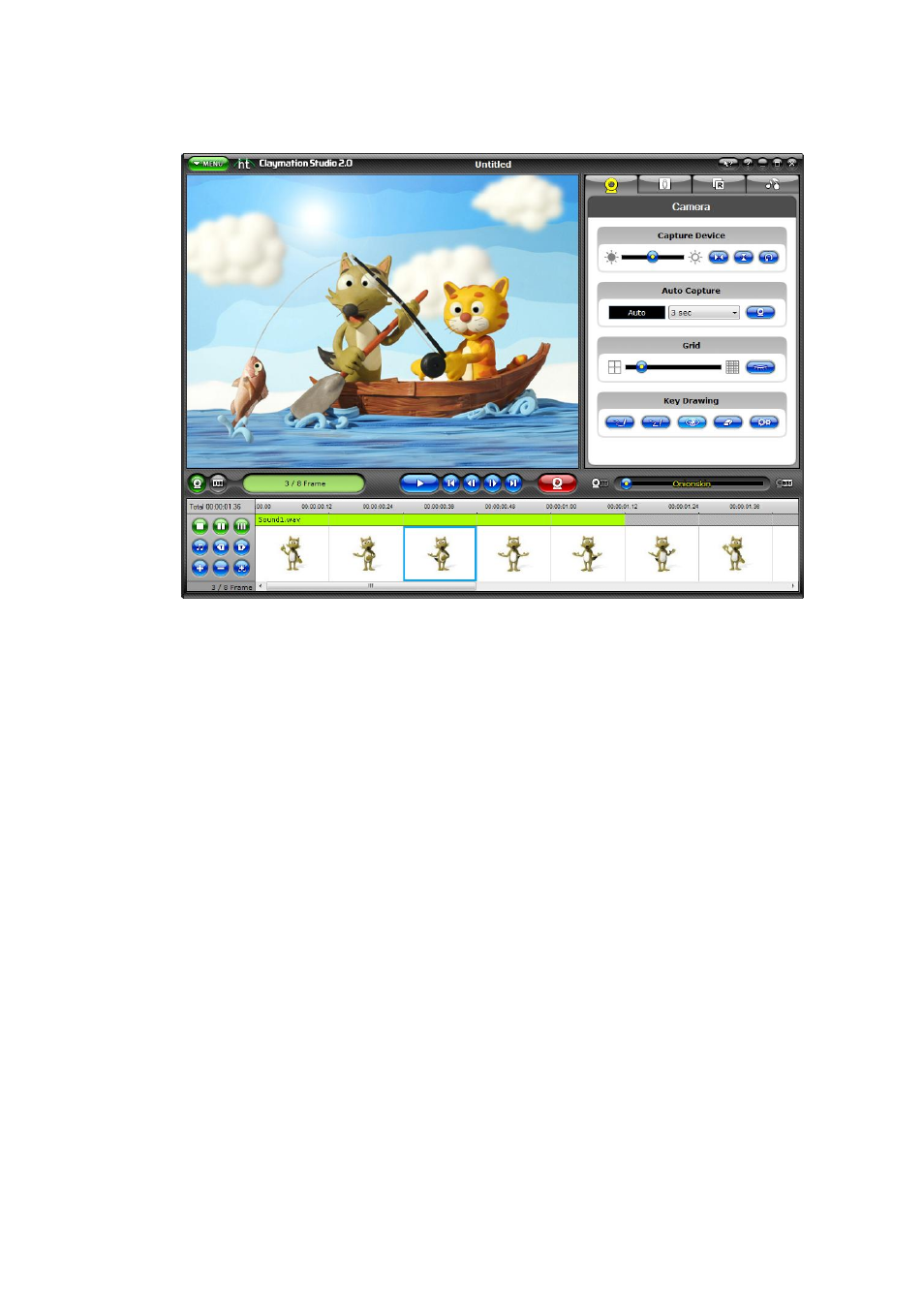 Honestech Claymation Studio 2.0 User Manual | Page 23 / 56