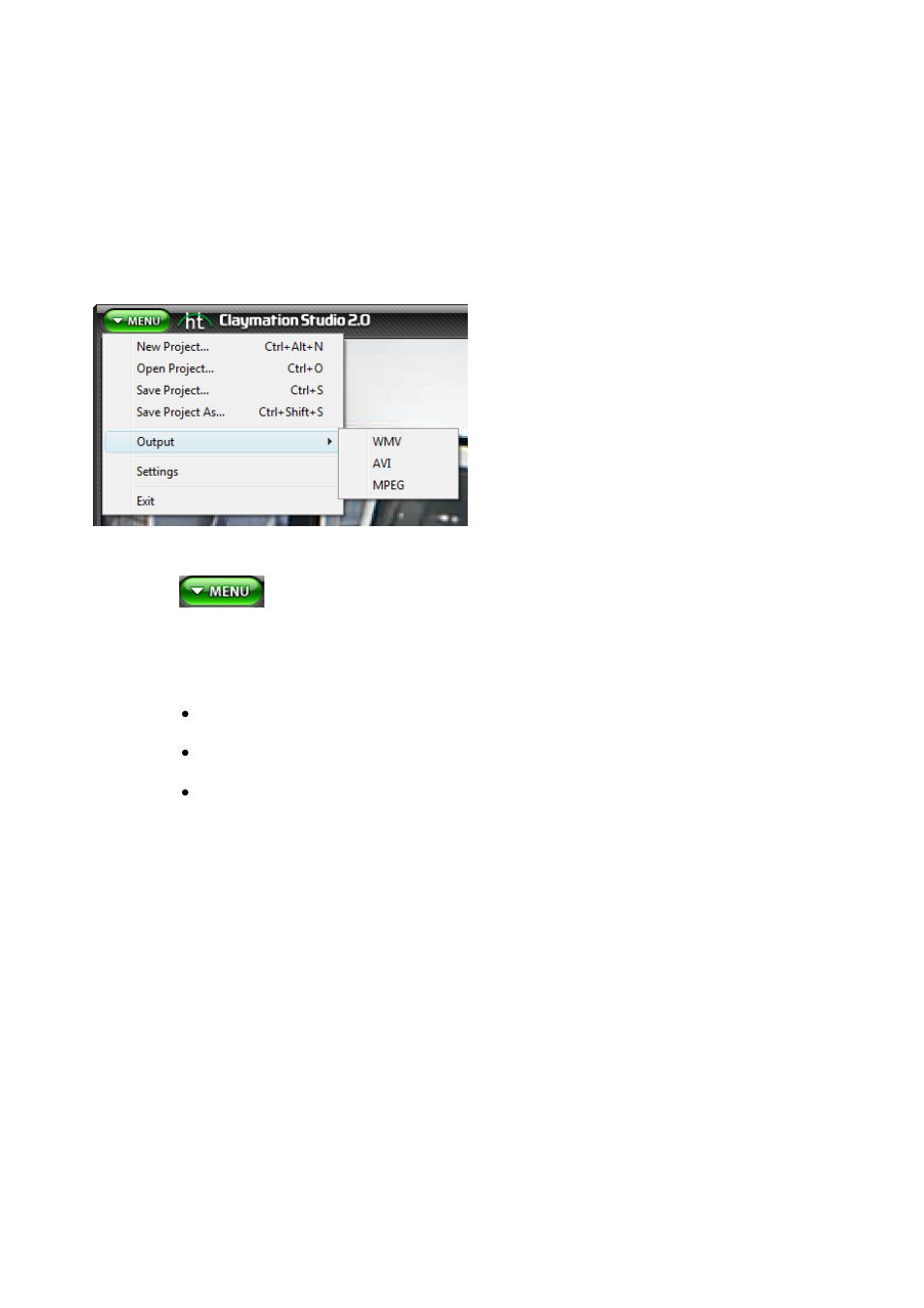Creating output | Honestech Claymation Studio 2.0 User Manual | Page 37 / 56