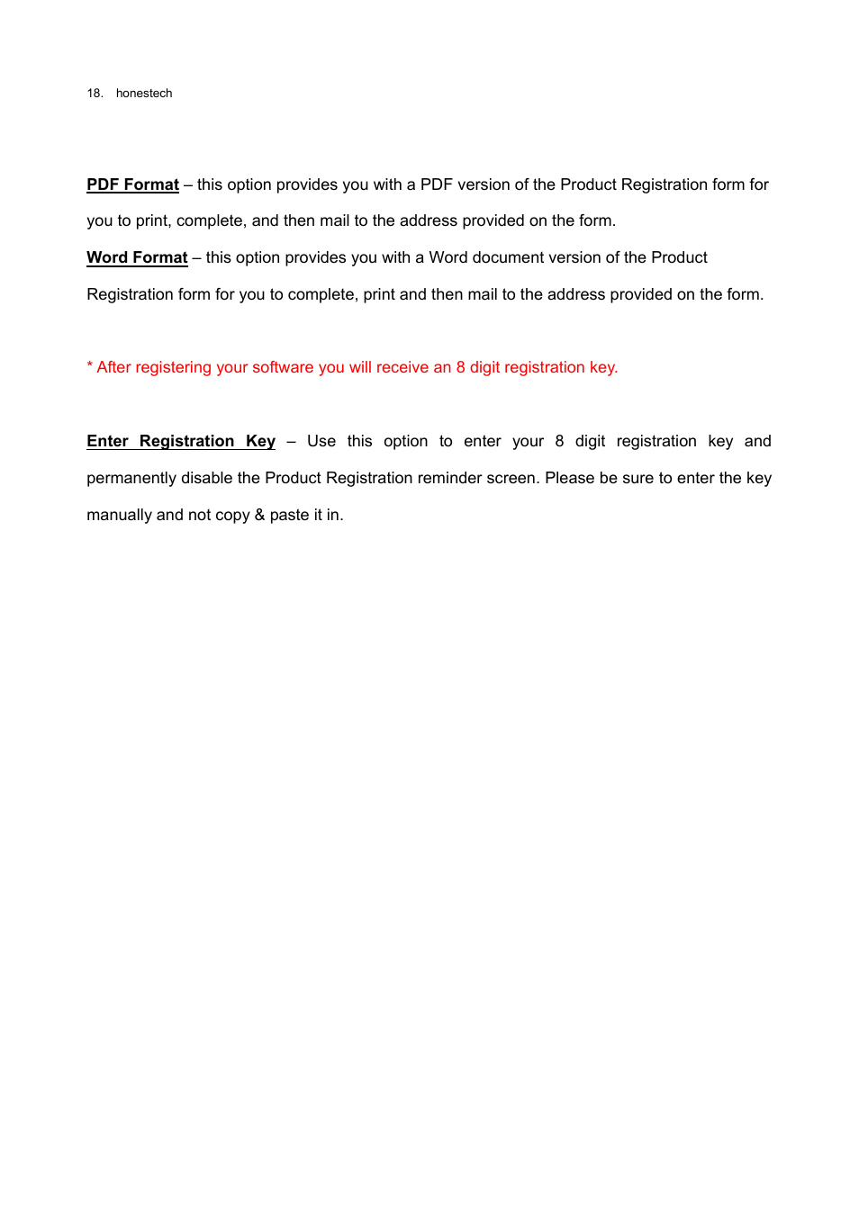 Honestech VHS to DVD 3.0 Deluxe User Manual | Page 18 / 83