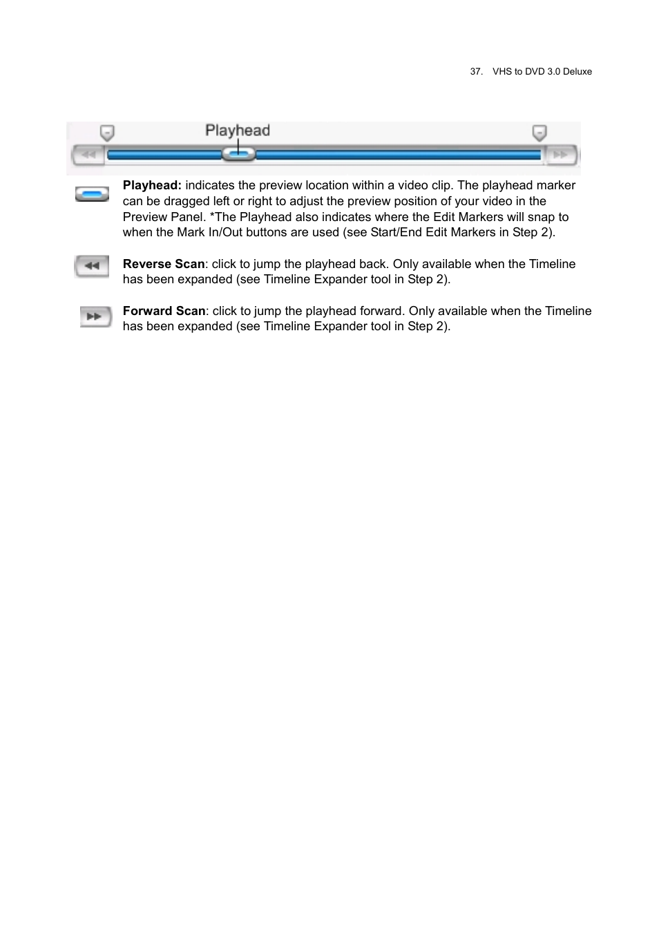 Honestech VHS to DVD 3.0 Deluxe User Manual | Page 37 / 83