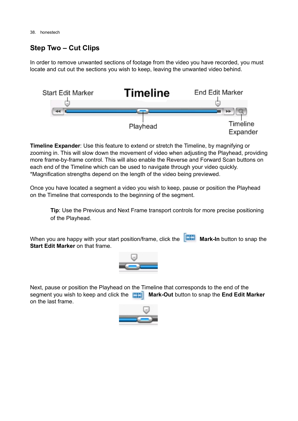 Honestech VHS to DVD 3.0 Deluxe User Manual | Page 38 / 83