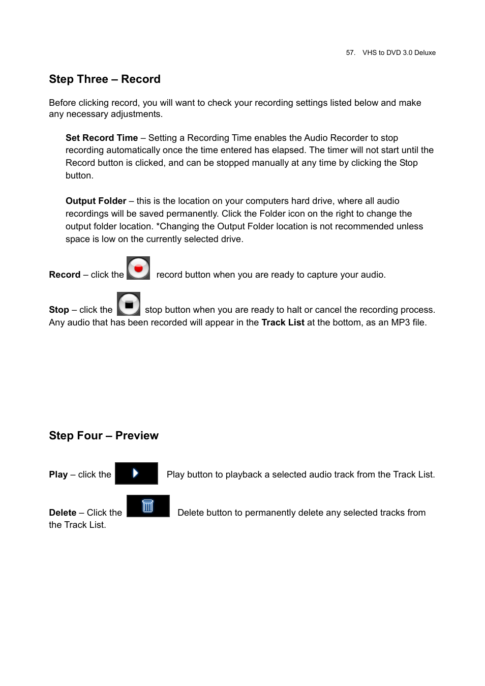 Honestech VHS to DVD 3.0 Deluxe User Manual | Page 57 / 83