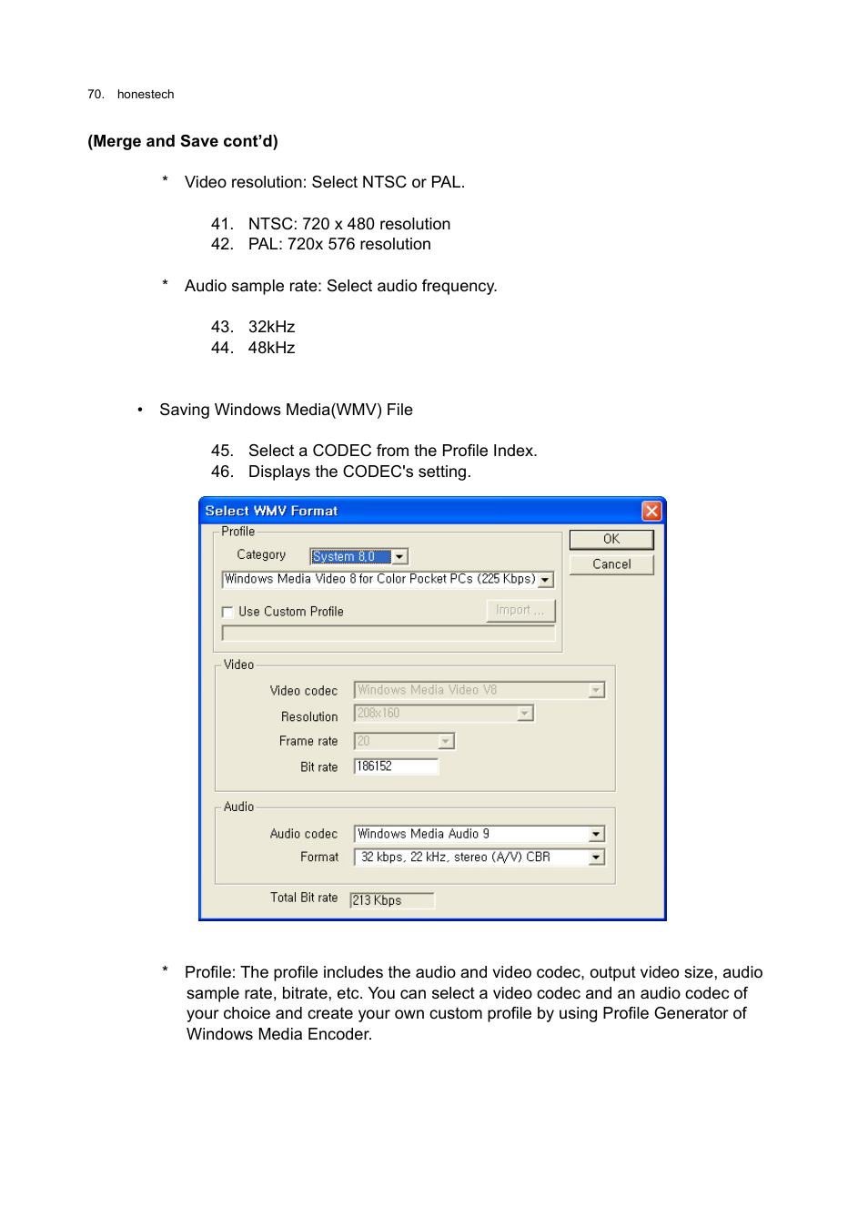 Honestech VHS to DVD 3.0 Deluxe User Manual | Page 70 / 83