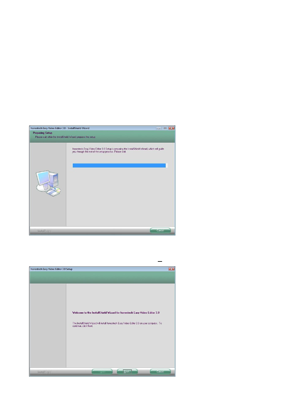 Honestech easy video editor installation | Honestech Easy Video Editor 3.0 User Manual | Page 6 / 43
