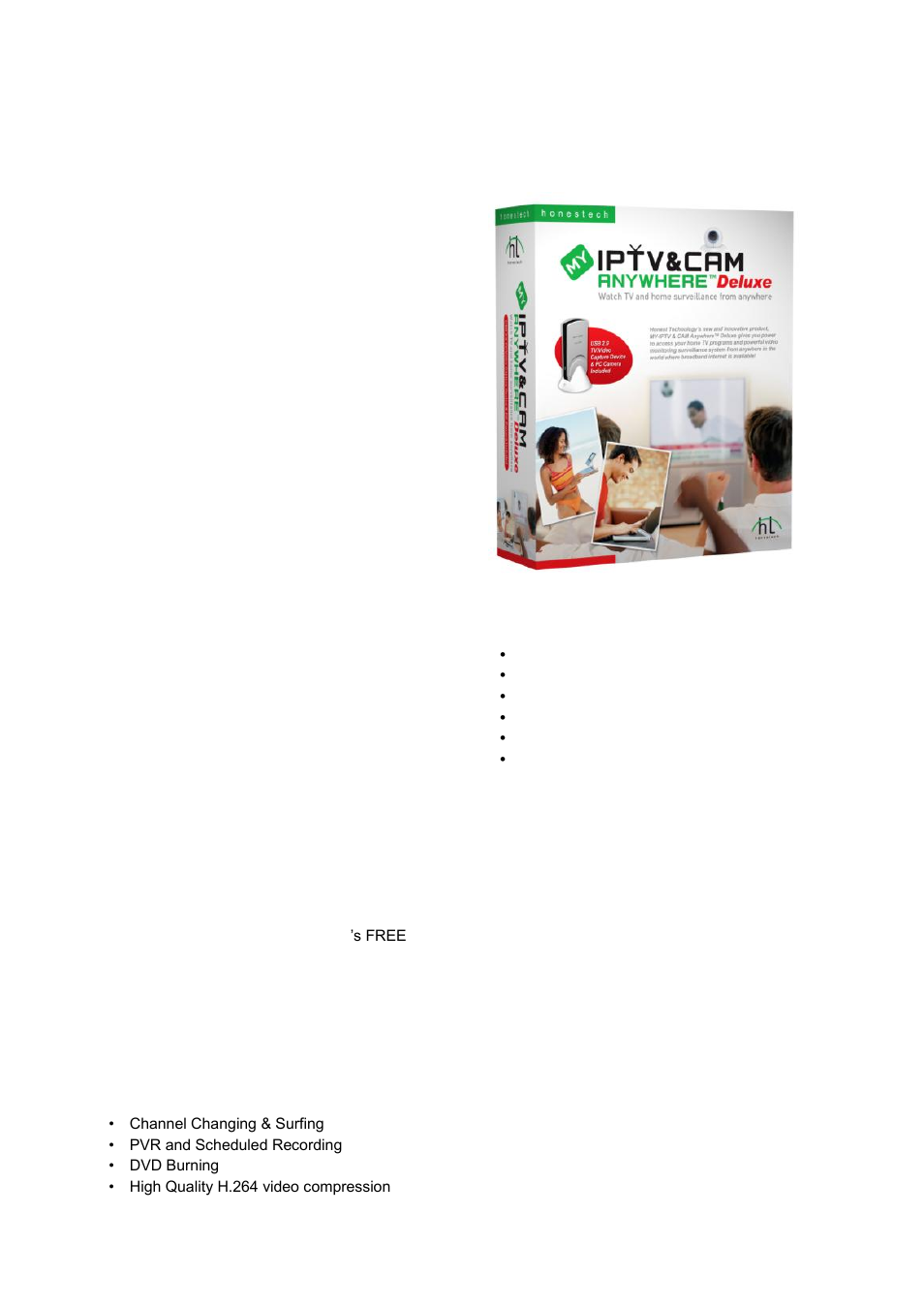 My-iptv&cam anywhere deluxe, Honestech | Honestech Fireman CD/DVD Burner 3.0 User Manual | Page 110 / 115