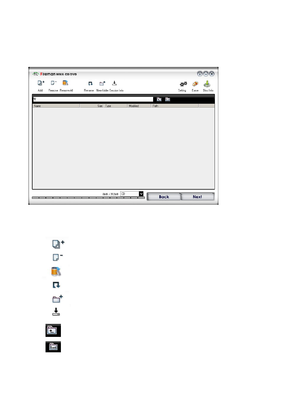 Creating wma cd/dvd | Honestech Fireman CD/DVD Burner 3.0 User Manual | Page 36 / 115