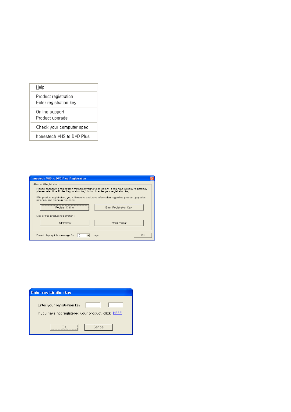 Product registration | Honestech VHS to DVD Plus User Manual | Page 60 / 78