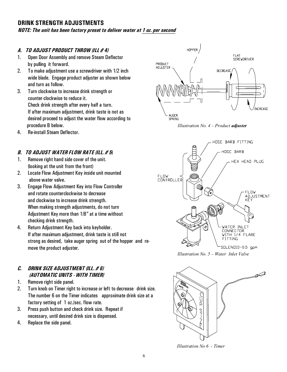 Cecilware WHIPPER User Manual | Page 6 / 18