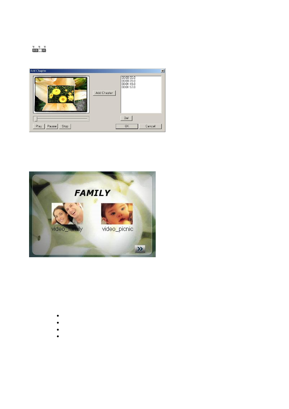 Screen menu settings | Honestech Video Editor 7.0 User Manual | Page 53 / 76