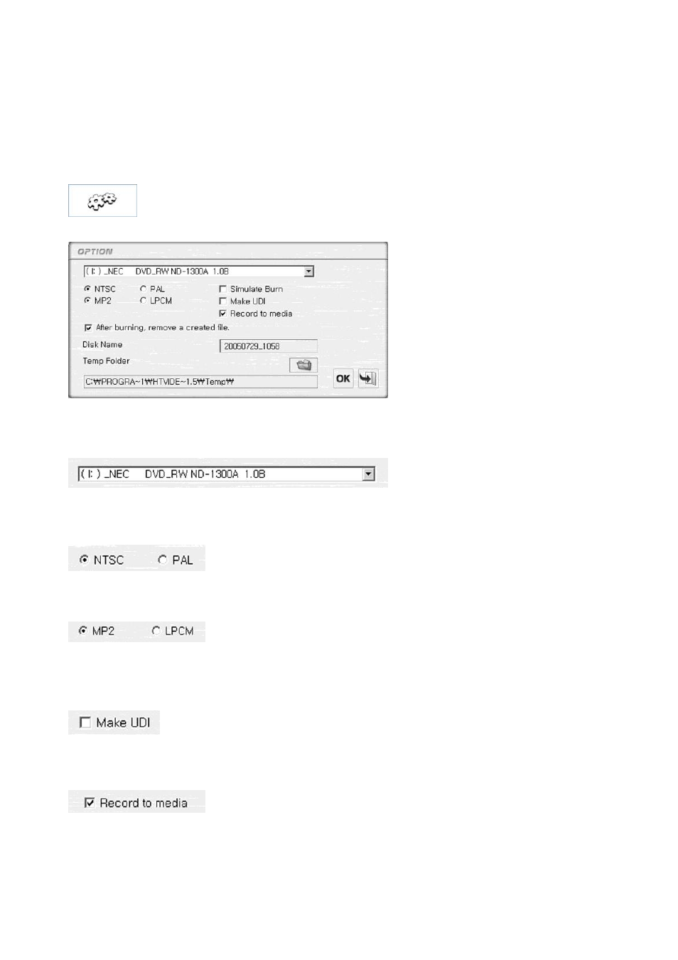 Output options | Honestech Video Editor 7.0 User Manual | Page 56 / 76