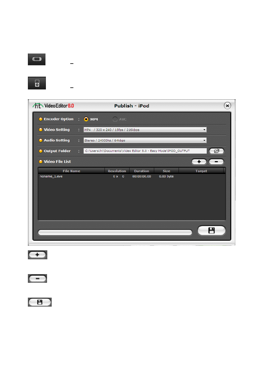 4 convert video for ipod/psp | Honestech Video Editor 8.0 User Manual | Page 33 / 86