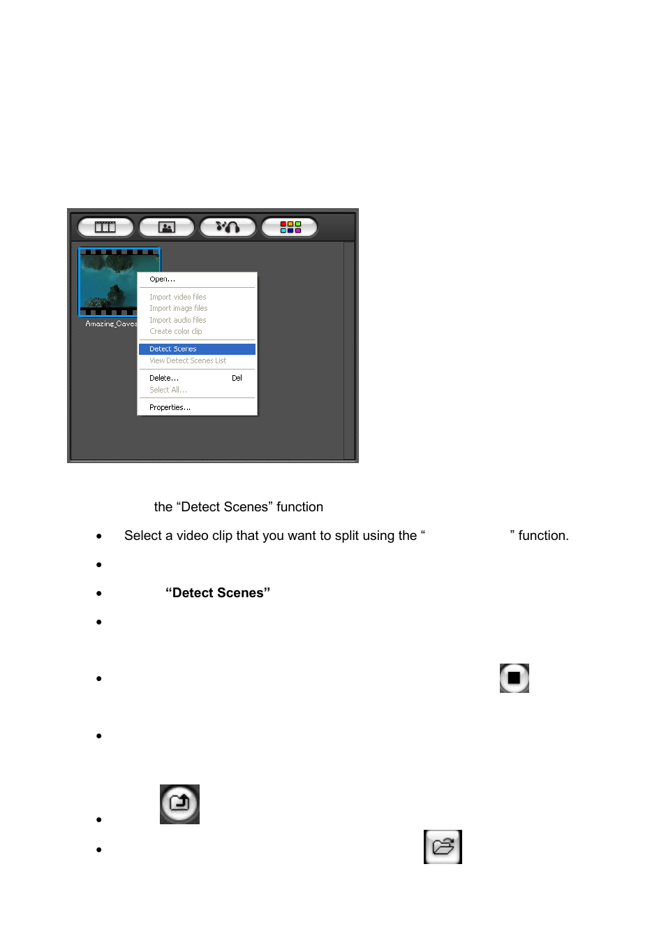 Auto scene detection | Honestech Video Editor 8.0 User Manual | Page 42 / 86