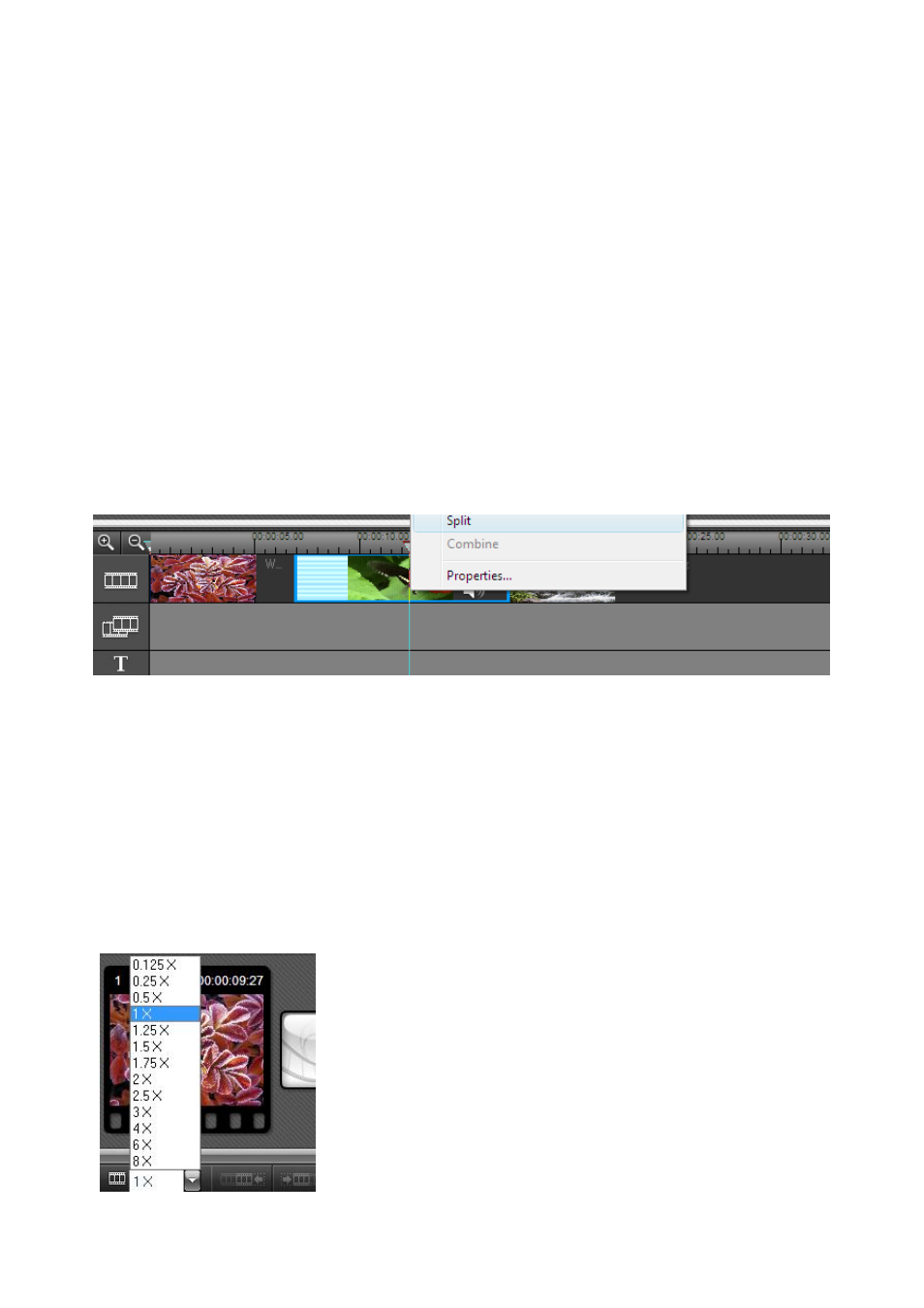 Editing a clip | Honestech Video Editor 8.0 User Manual | Page 51 / 86
