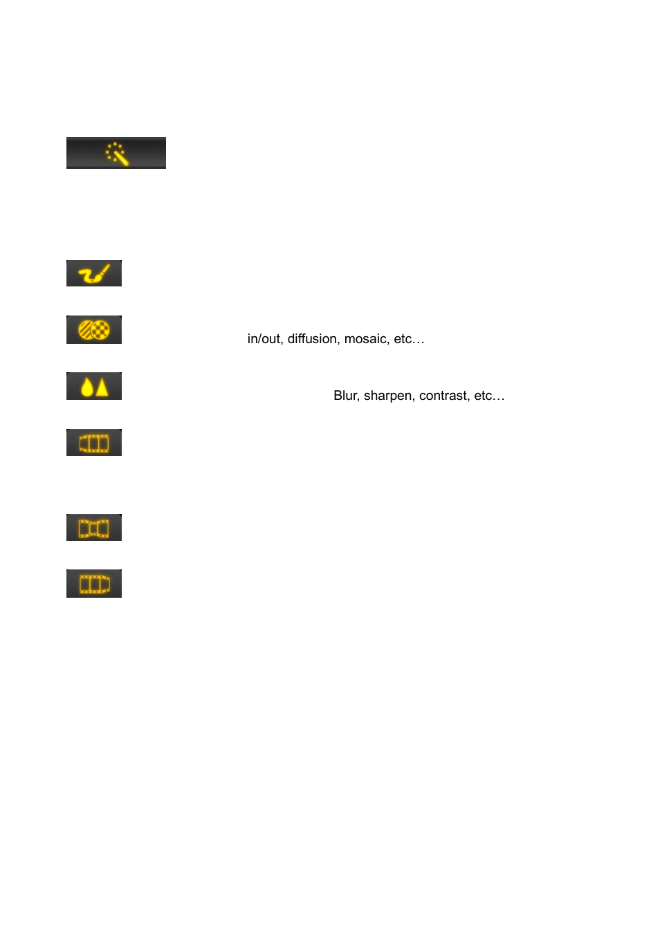 Adding special effects | Honestech Video Editor 8.0 User Manual | Page 54 / 86