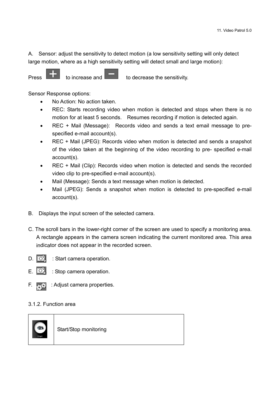 Honestech Video Patrol 5.0 User Manual | Page 11 / 55