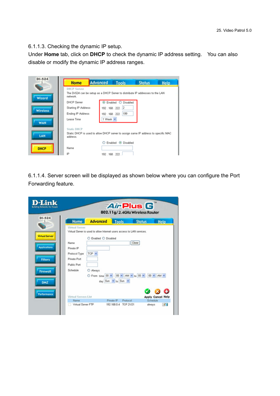 Honestech Video Patrol 5.0 User Manual | Page 25 / 55