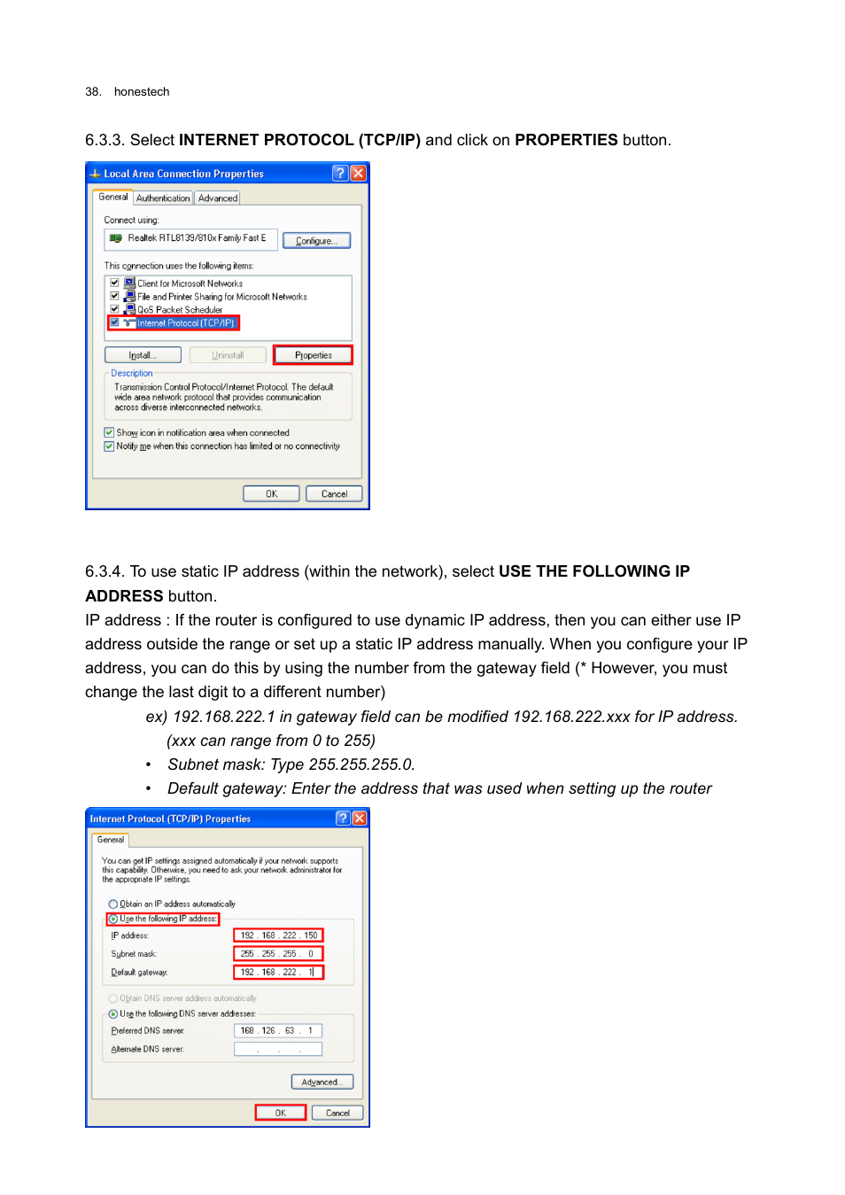 Honestech Video Patrol 5.0 User Manual | Page 38 / 55