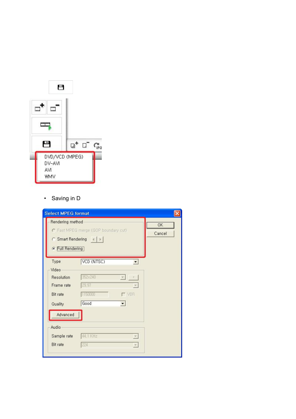 Merge and save | Honestech Video to DVD Converter Suite User Manual | Page 35 / 85