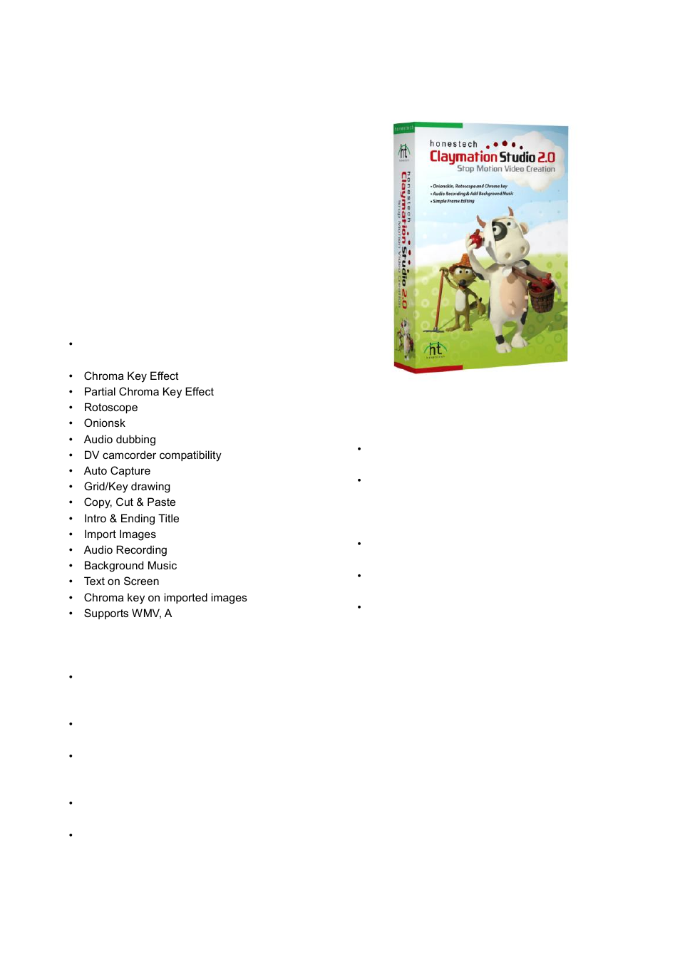 Claymation studio 2.0, Honestech | Honestech Video to DVD Converter Suite User Manual | Page 77 / 85