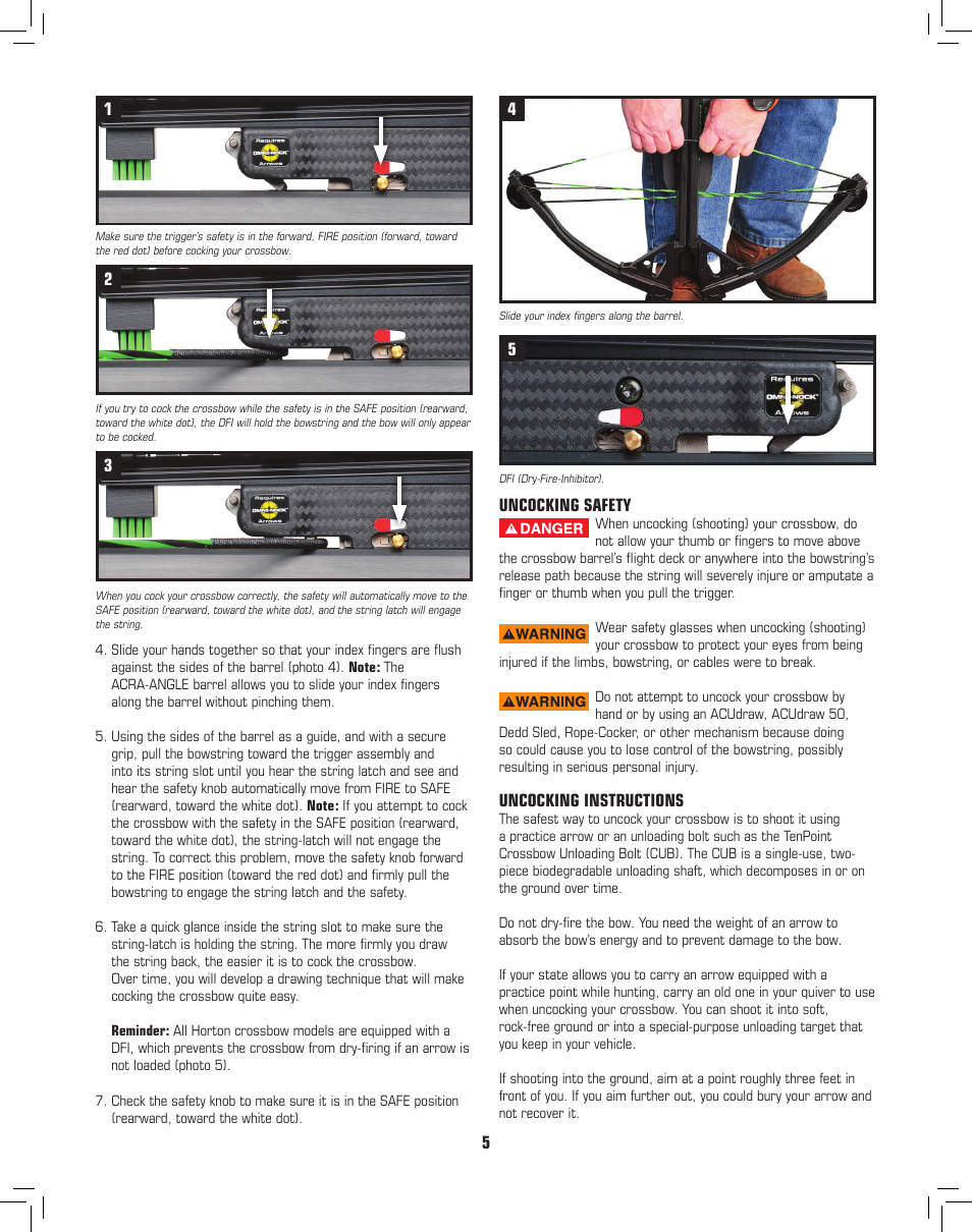 Horton General Crossbow User Manual | Page 5 / 16