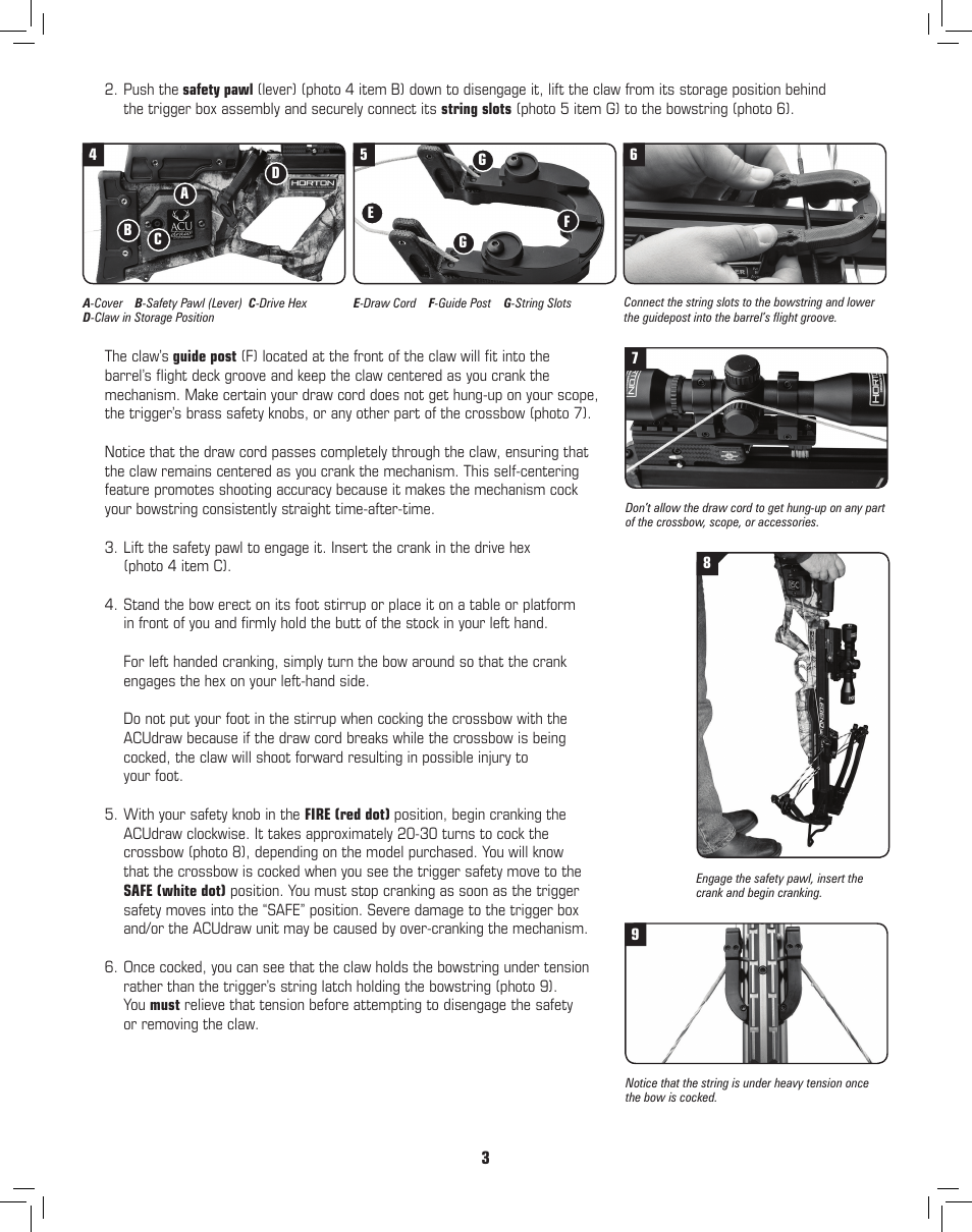 Horton ACUDraw User Manual | Page 4 / 8