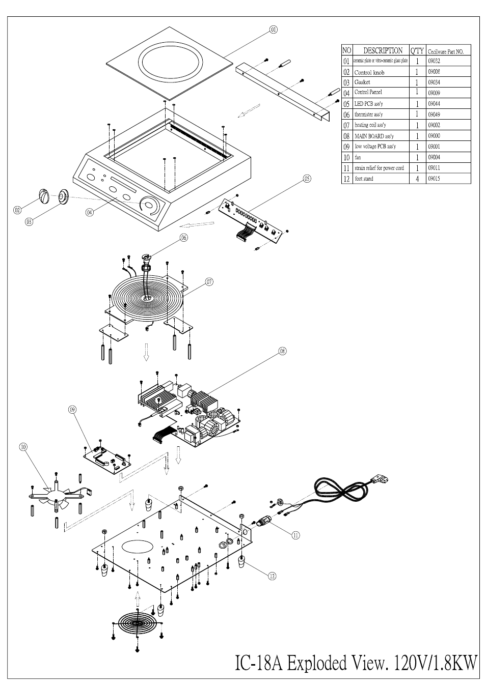 Cecilware IC-25A User Manual | Page 8 / 11