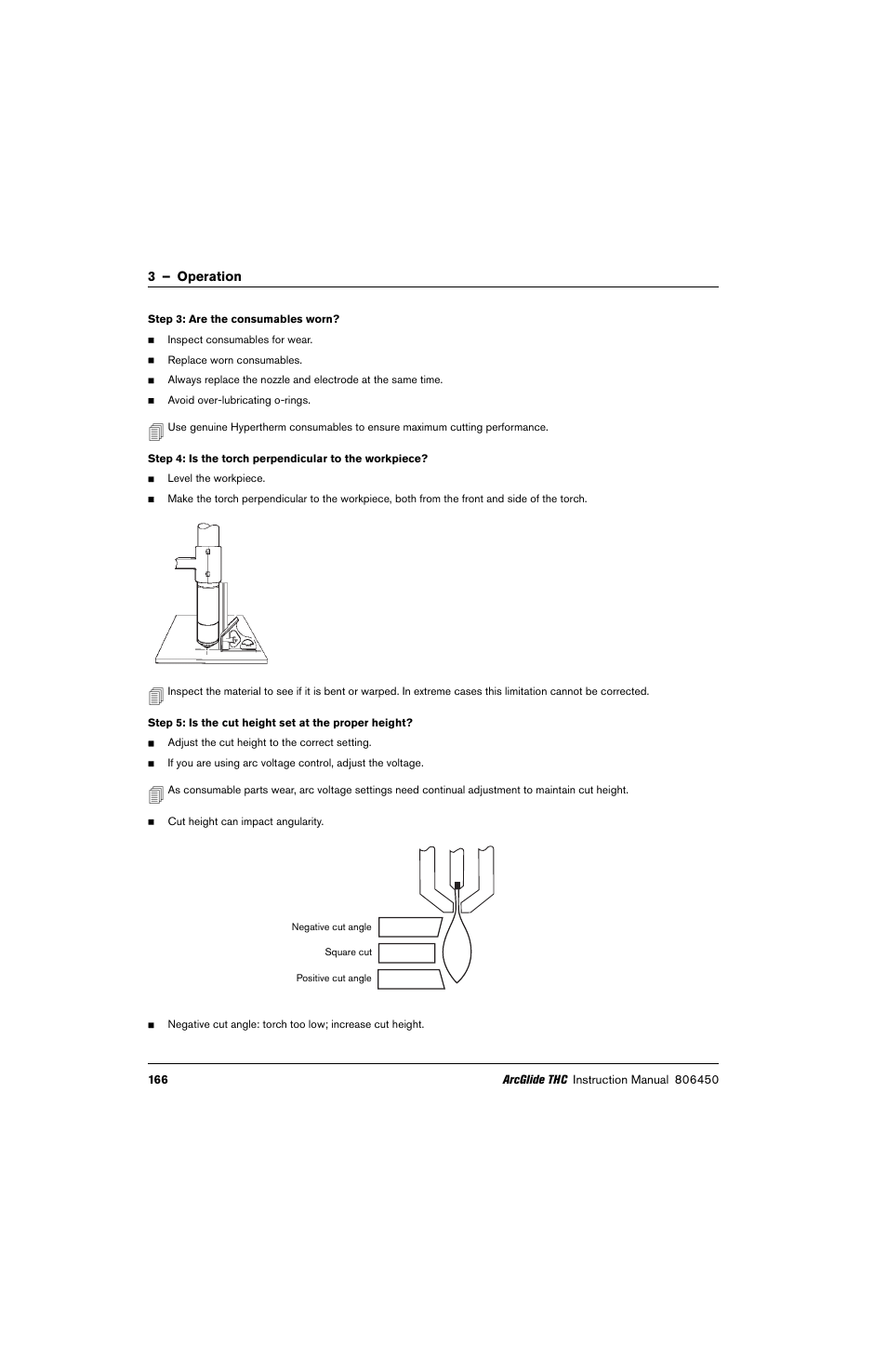 Hypertherm THC ArcGlide User Manual | Page 166 / 288