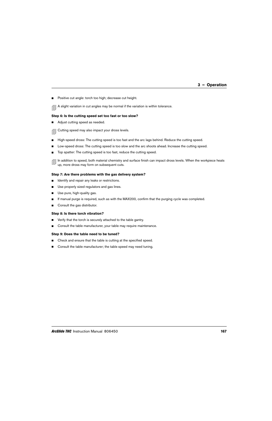 Hypertherm THC ArcGlide User Manual | Page 167 / 288