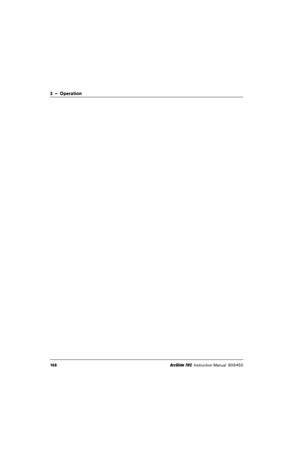 Hypertherm THC ArcGlide User Manual | Page 168 / 288