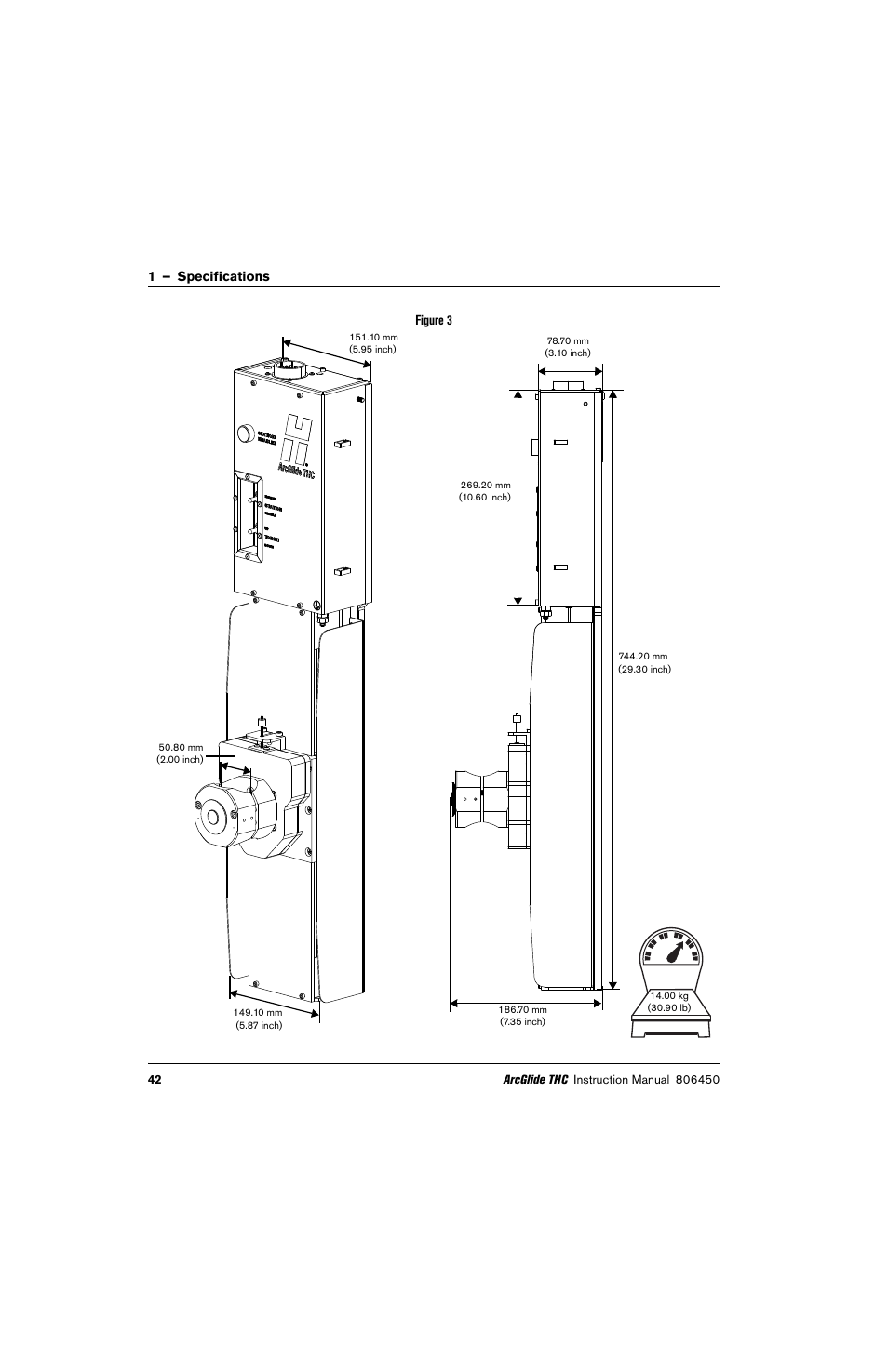 Hypertherm THC ArcGlide User Manual | Page 42 / 288