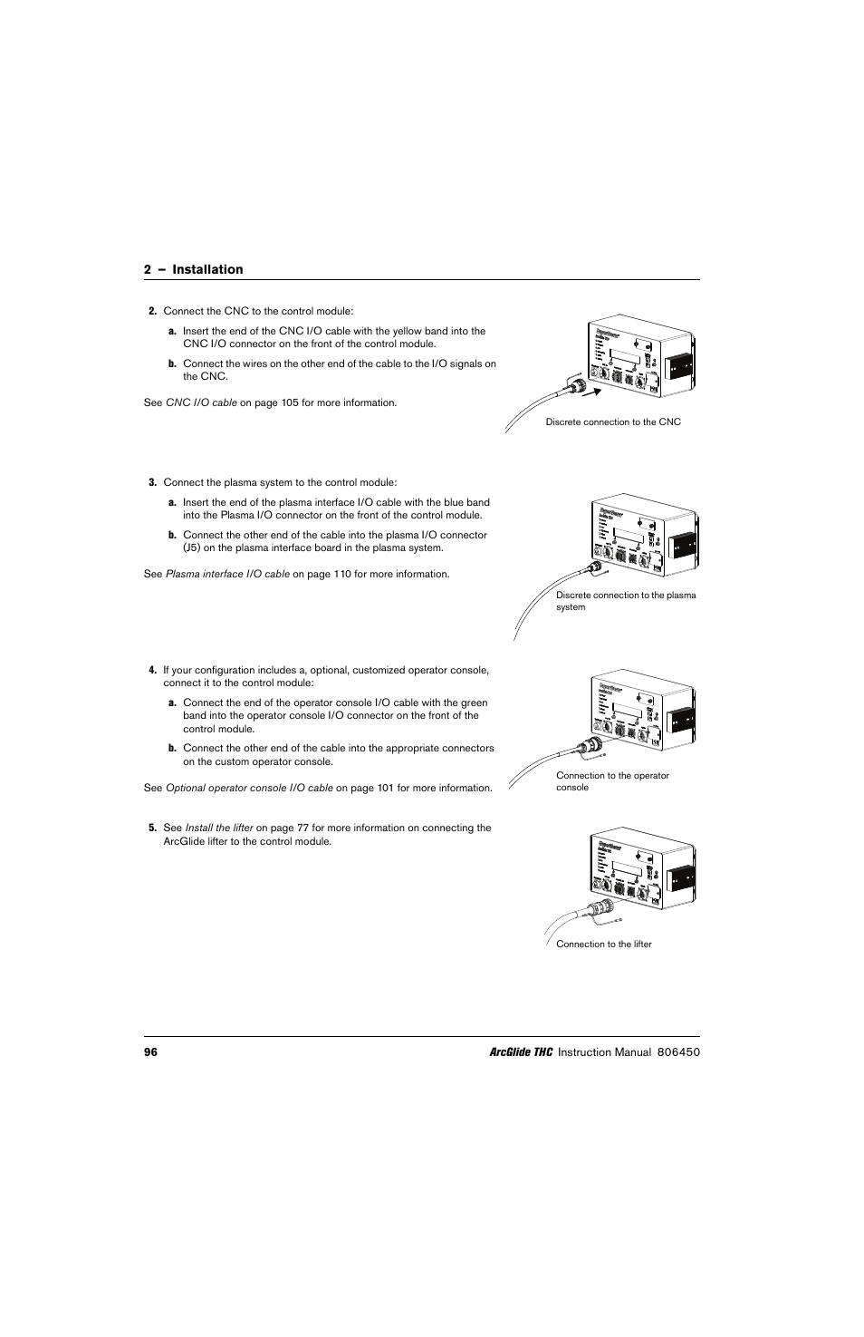 Hypertherm THC ArcGlide User Manual | Page 96 / 288